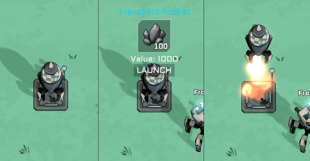 Image of the rocket