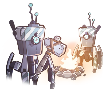 Campfire Illustration